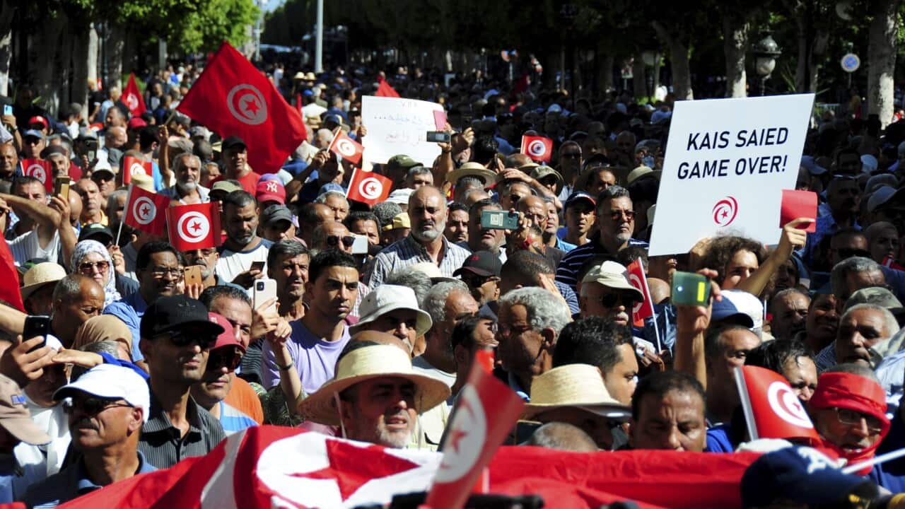Tunisia Protest