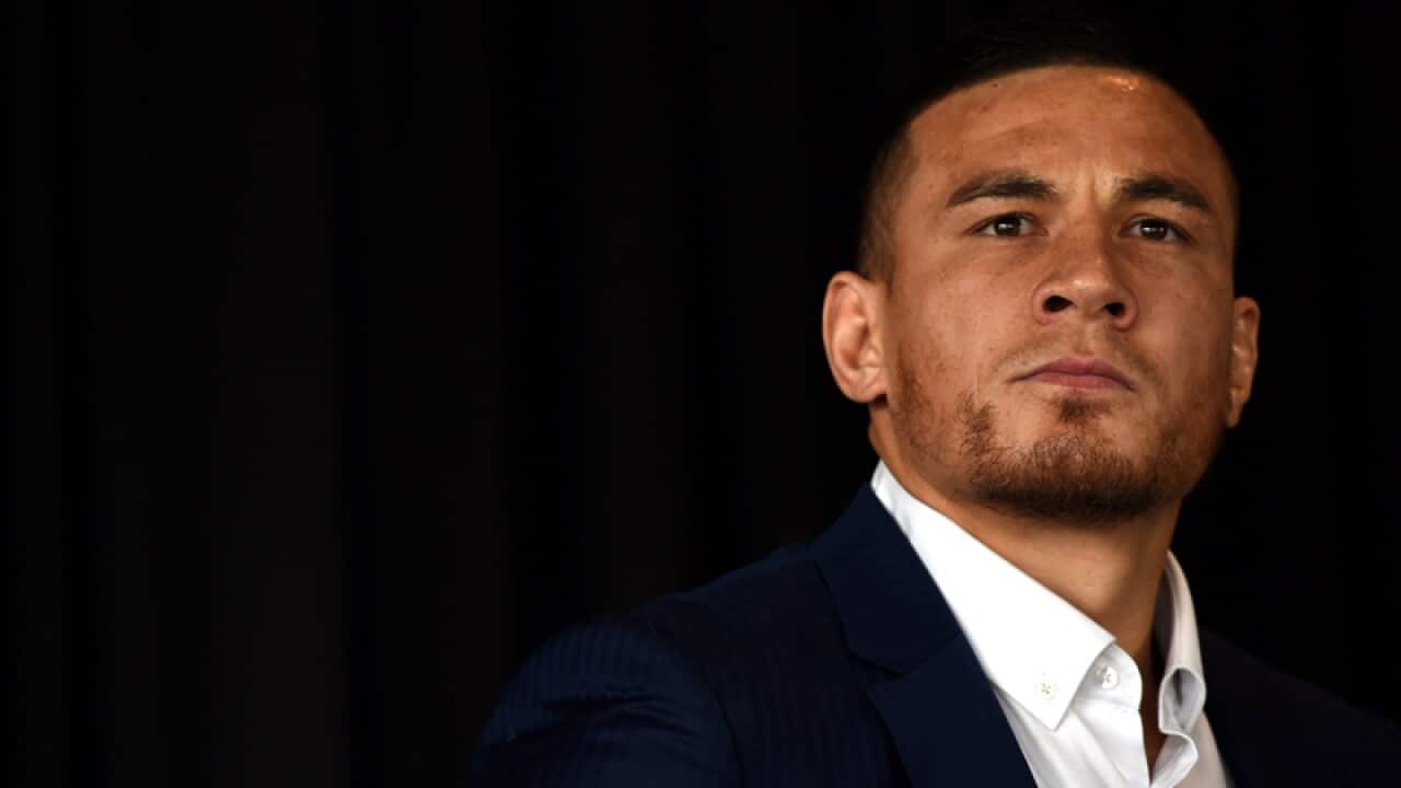 Rugby Union player Sonny Bill Williams.