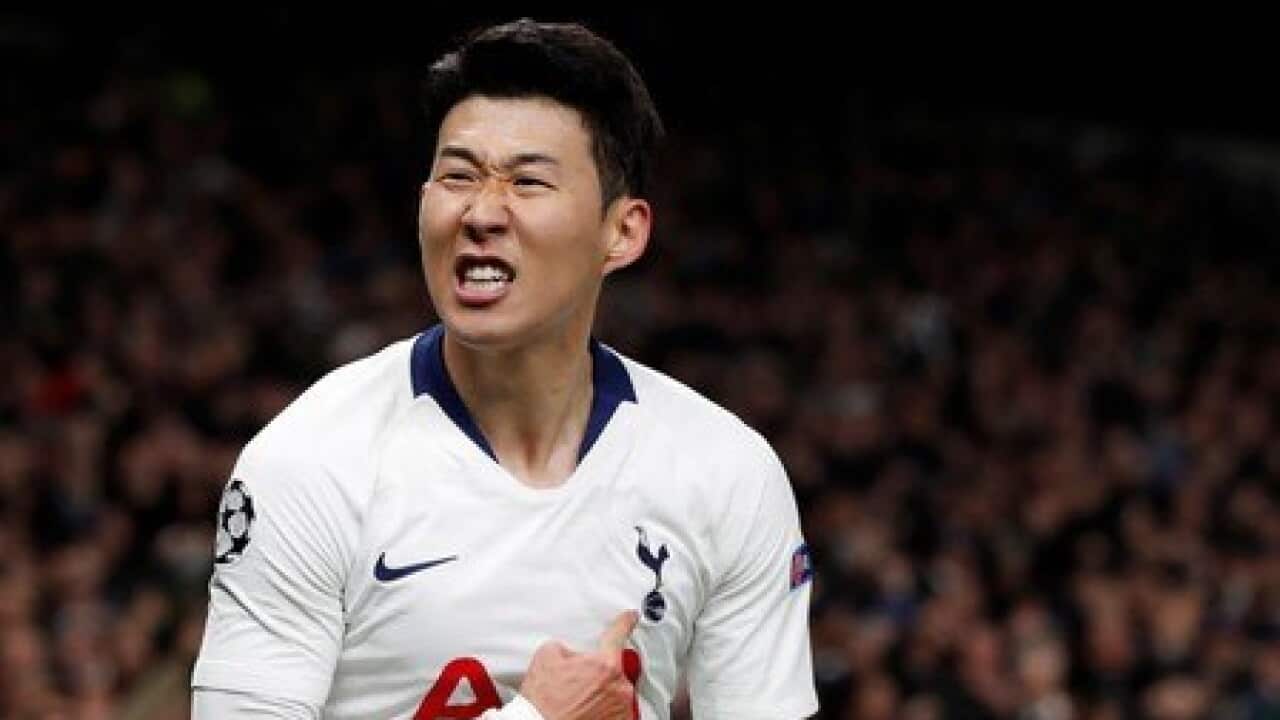 Son's late winner gives Tottenham edge over Man City