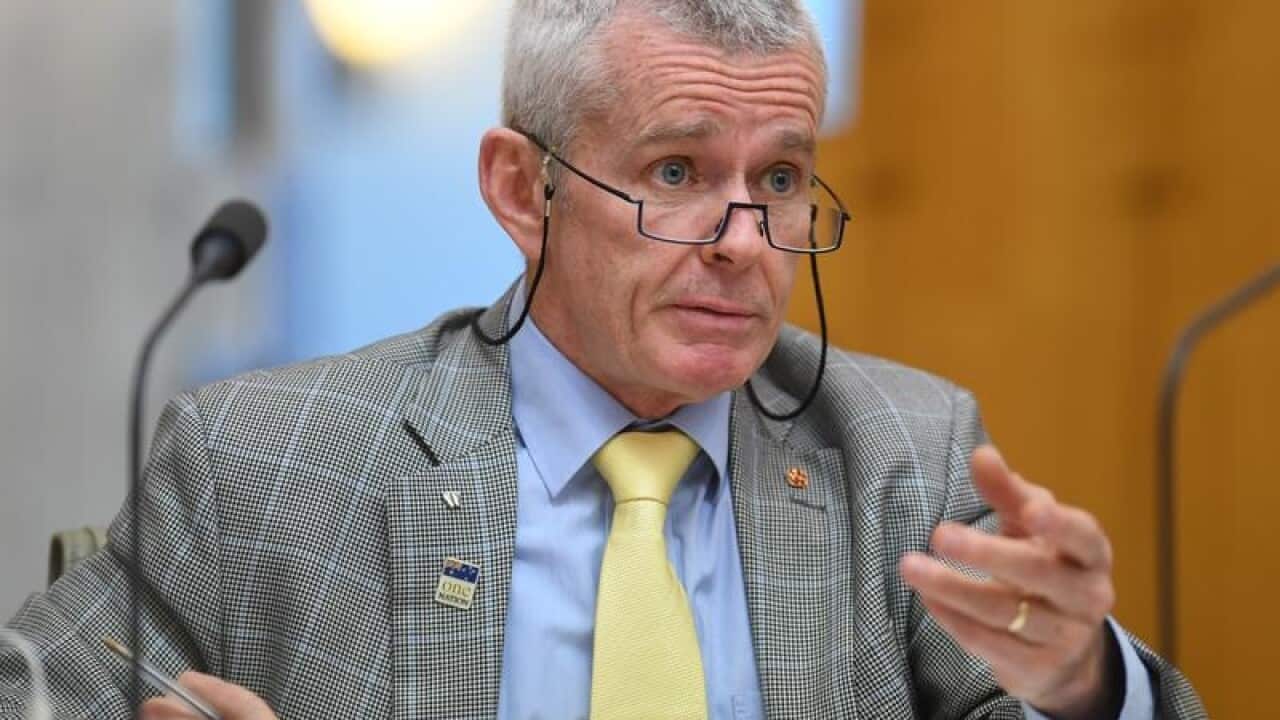 One Nation Senator Malcolm Roberts