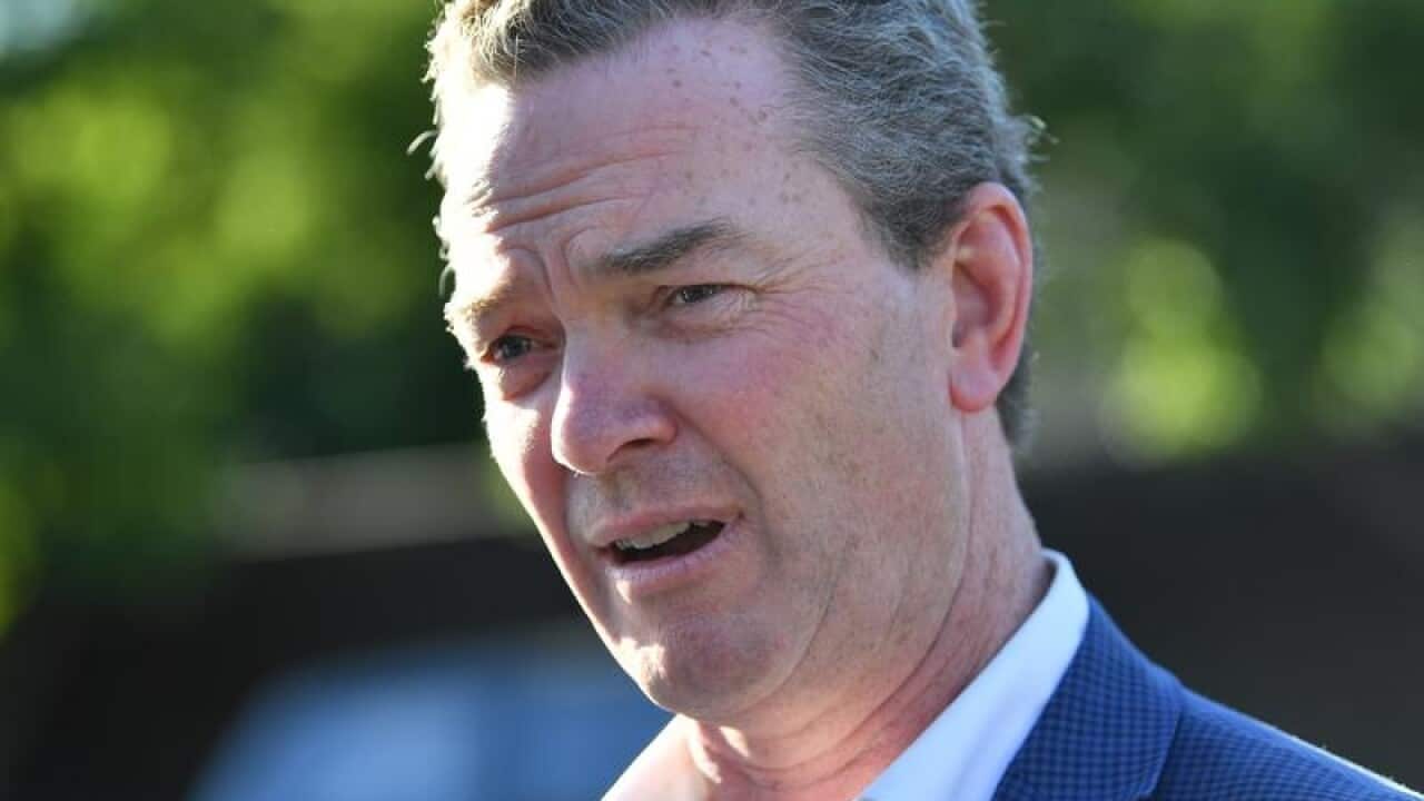Minister for Defence Industry Christopher Pyne