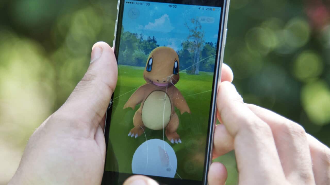 a Pokemon Go player
