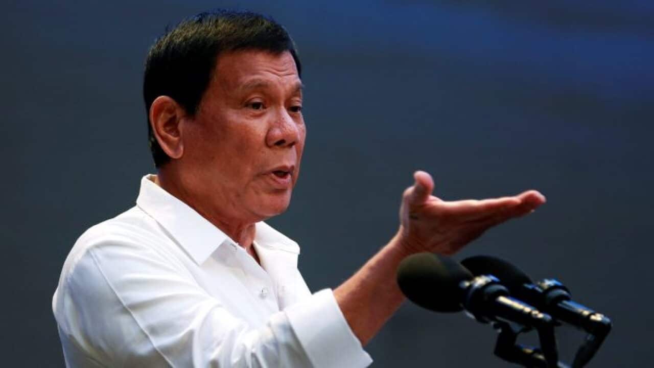 Philippine President Rodrigo Duterte