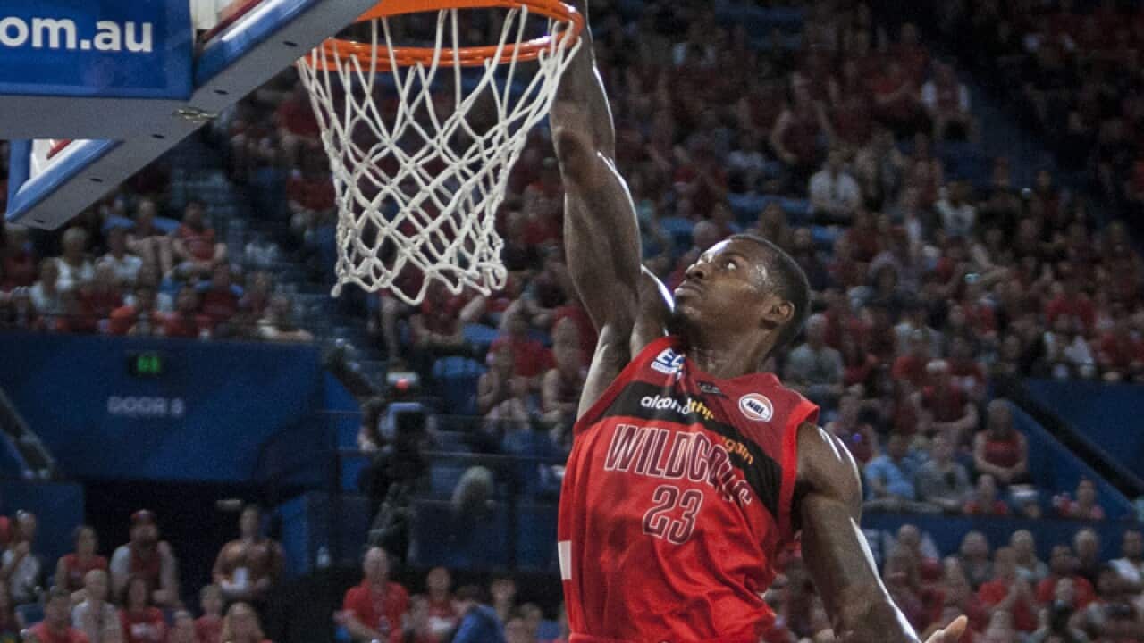 Casey Prather of the Perth Wildcats