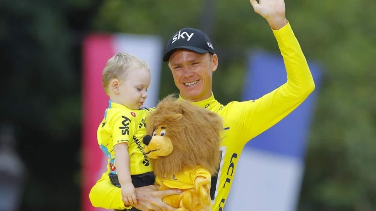 British cyclist Chris Froome