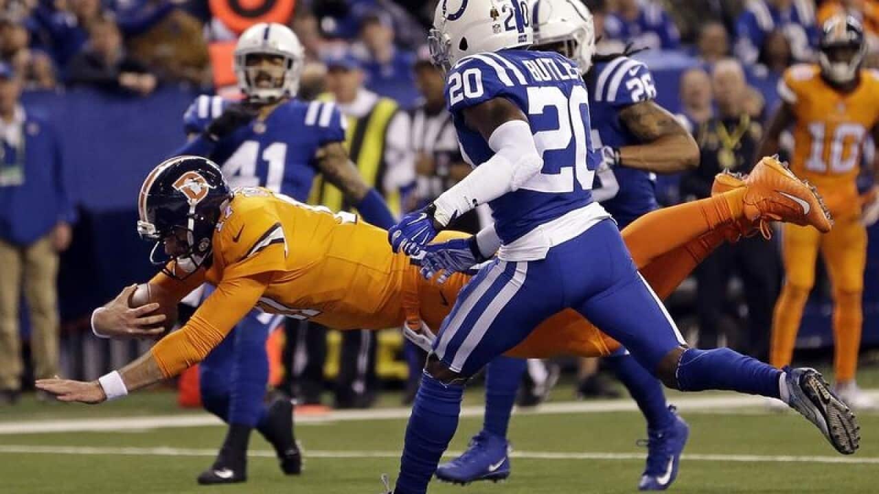 Denver Broncos quarterback Brock Osweiler