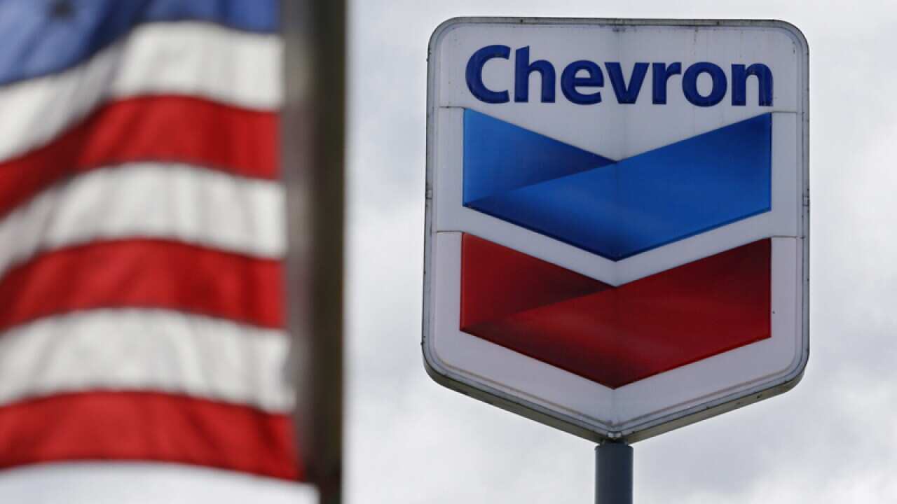 A Chevron gas station in Blaine