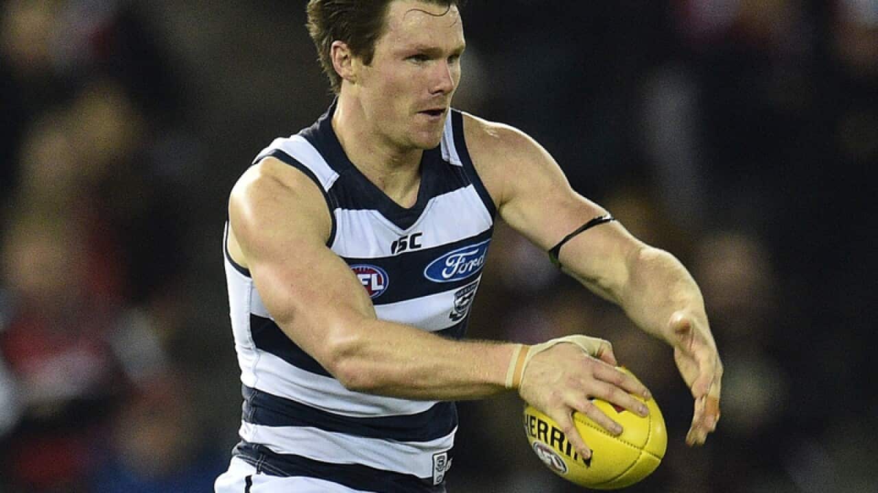 Patrick Dangerfield of the Cats