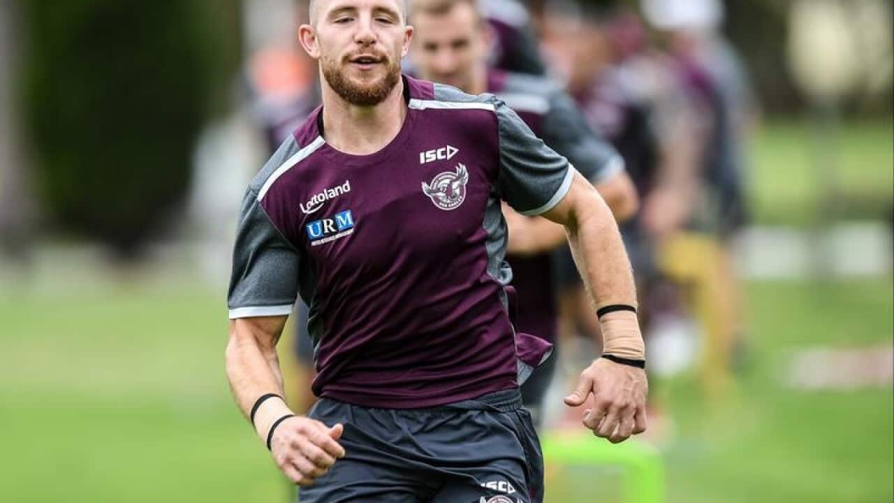 Manly-Warringah Sea Eagles player Jackson Hastings
