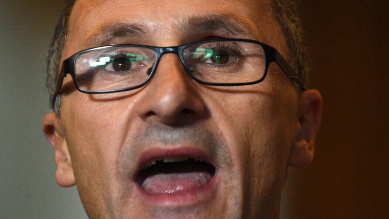 Federal Greens leader Richard Di Natale