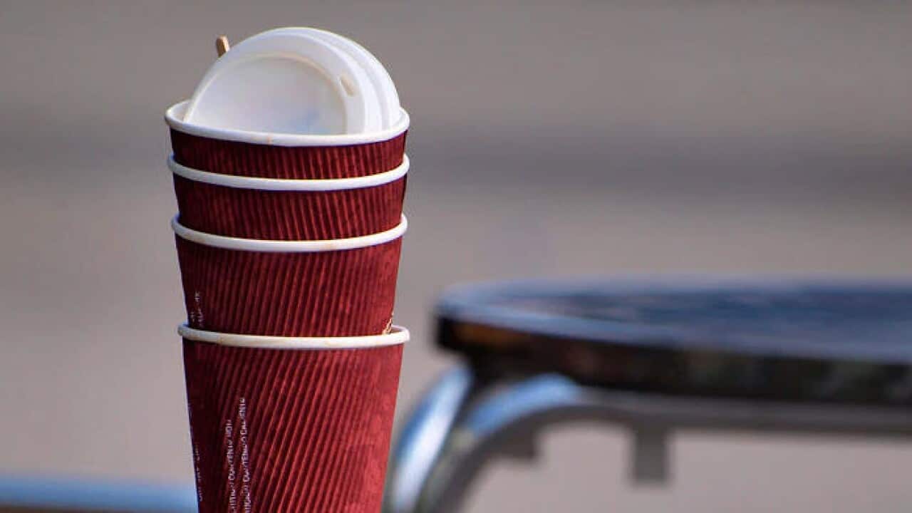 coffee cup waste