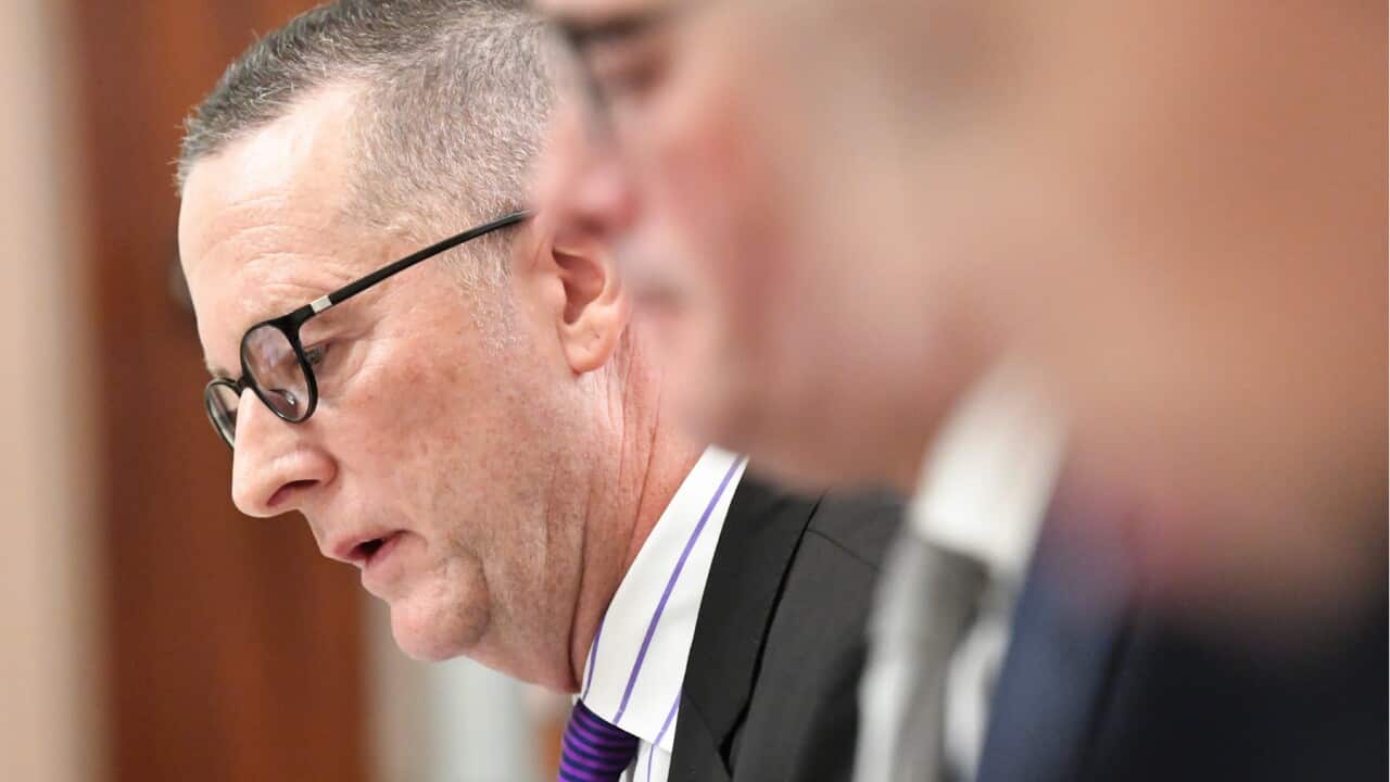 Chris Eccles was Secretary at the Premier's department