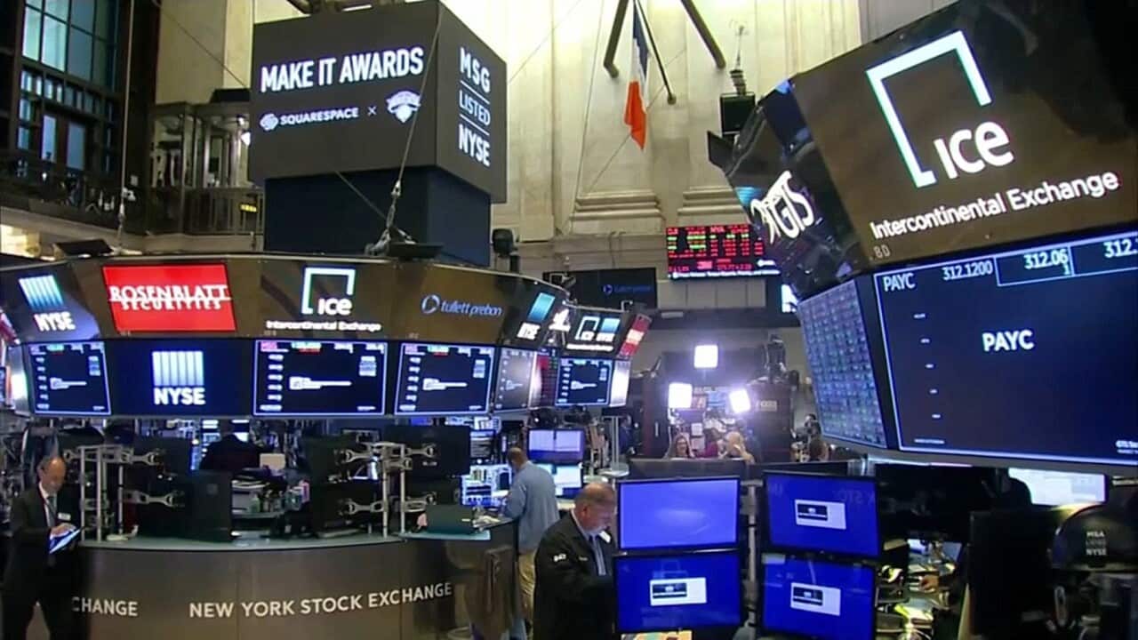 Share prices in the US have fallen sharply with the coronavirus outbreak