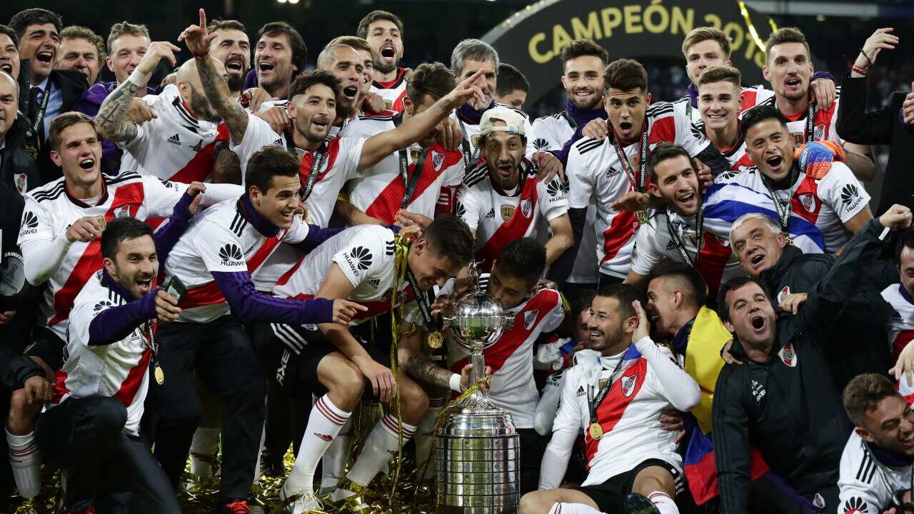 Boca Juniors River Plate 2018 Copa Libertadores Juan Quintero Gonzalo Martinez