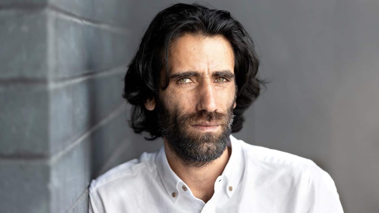 Kurdish-Iranian born journalist Behrouz Boochani.