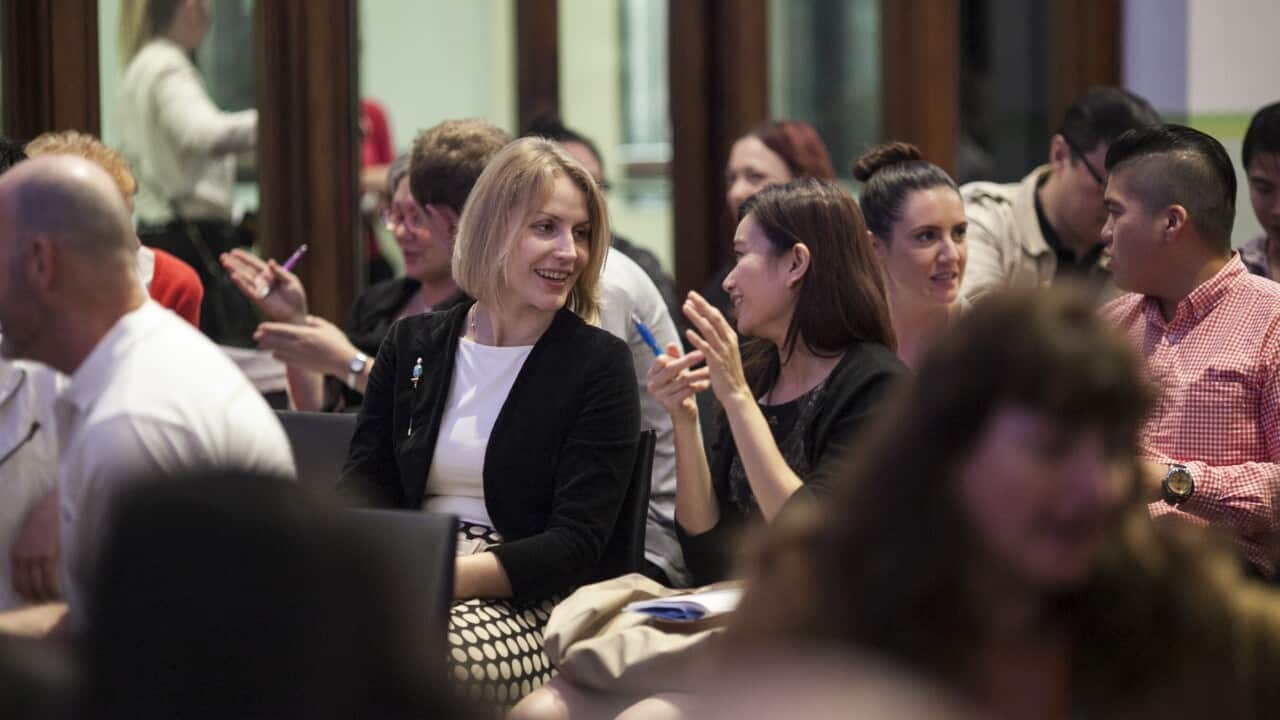 Sydney - April 8, 2014: Attendees at the City of Sydney Business 101 Seminar - Marketing Your Business in an Online World (Photo by Jamie Williams/City of Sydney)