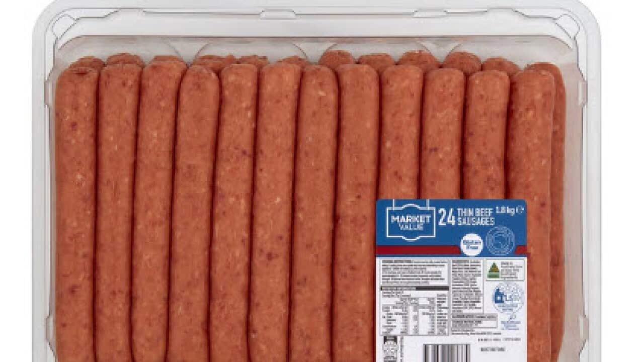 澳洲食品標準局回收一款牛肉腸仔。