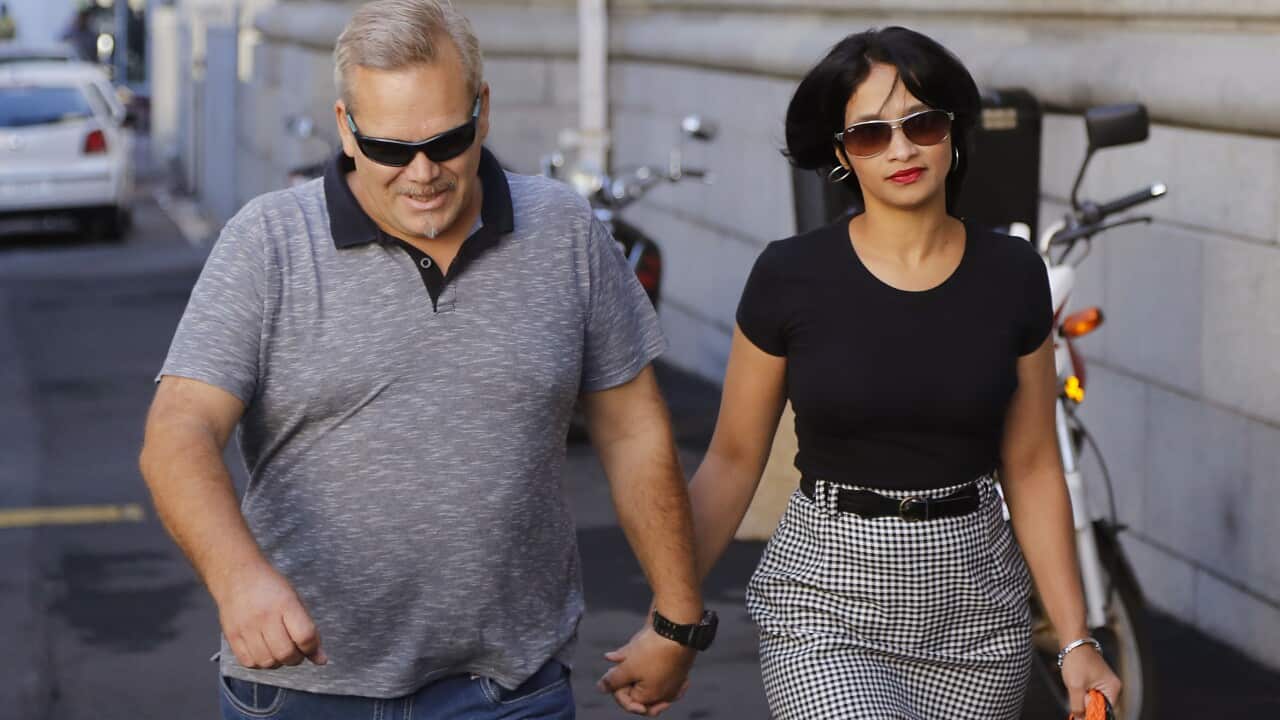 Celeste Nurse, right, the mother of a girl that was kidnapped as a baby nearly 19 years ago.