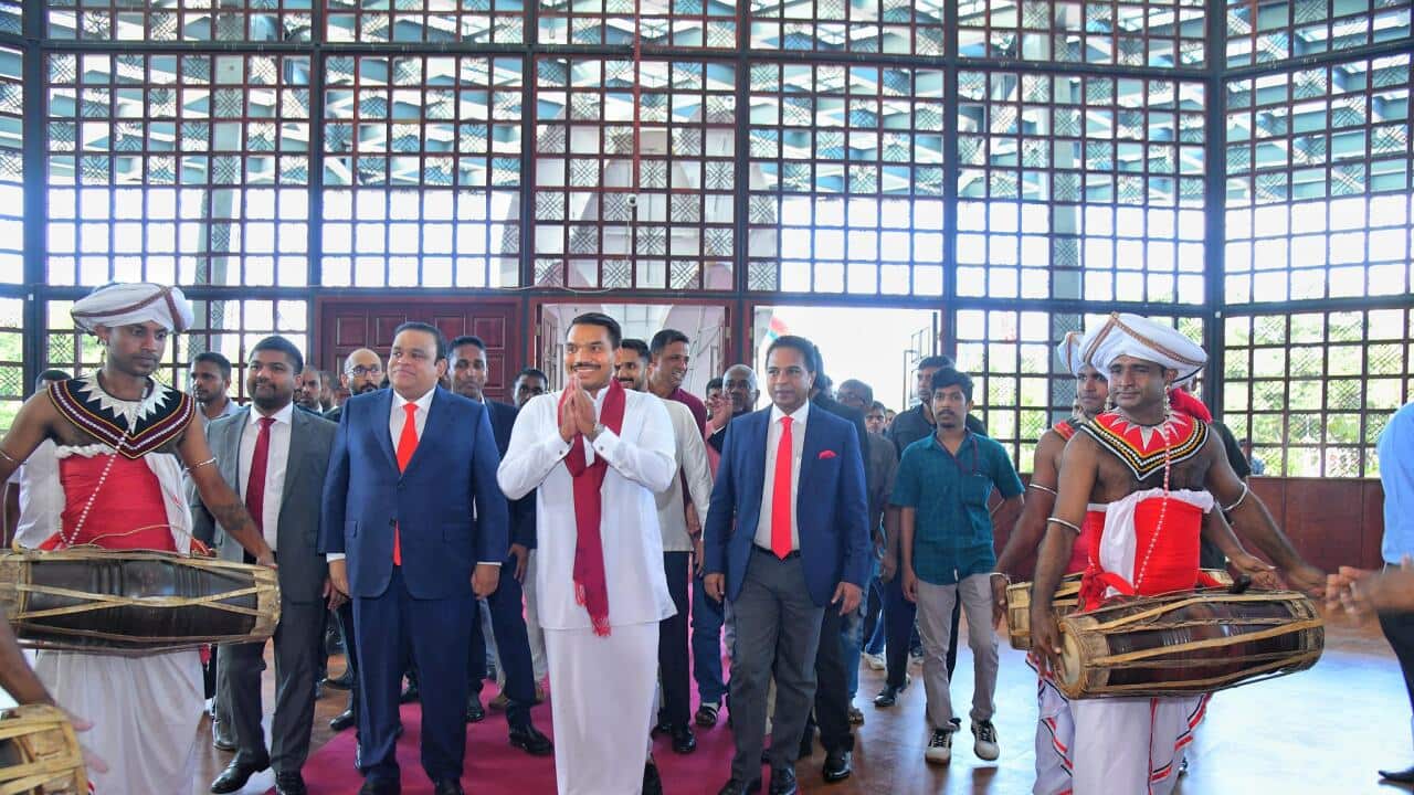 Namal Rajapaksha Sri Lankan MP