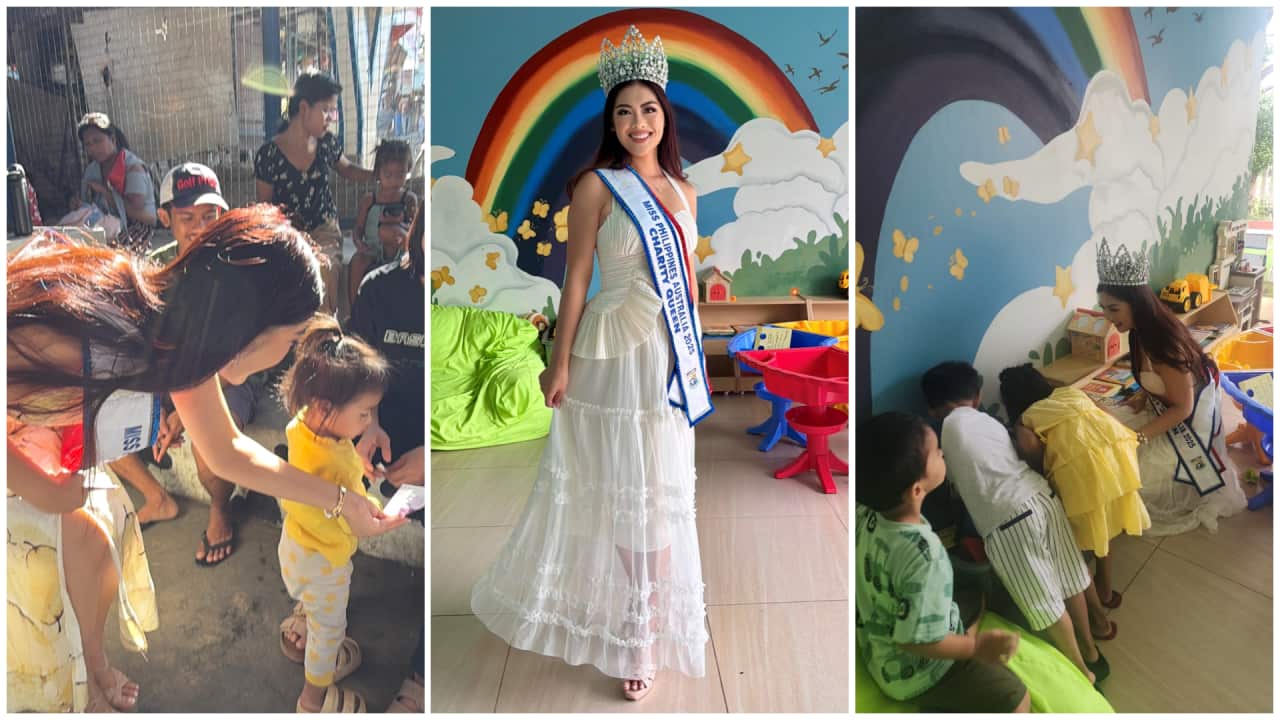 Miss Philippines-Australia Charity Queen Rachel Bernabe travelled to the Philippines this month for a charity tour focused on service, connection and community support.
