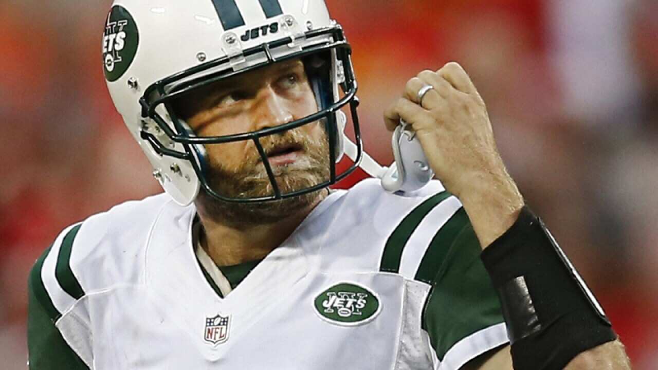 New York Jets quarterback Ryan Fitzpatrick