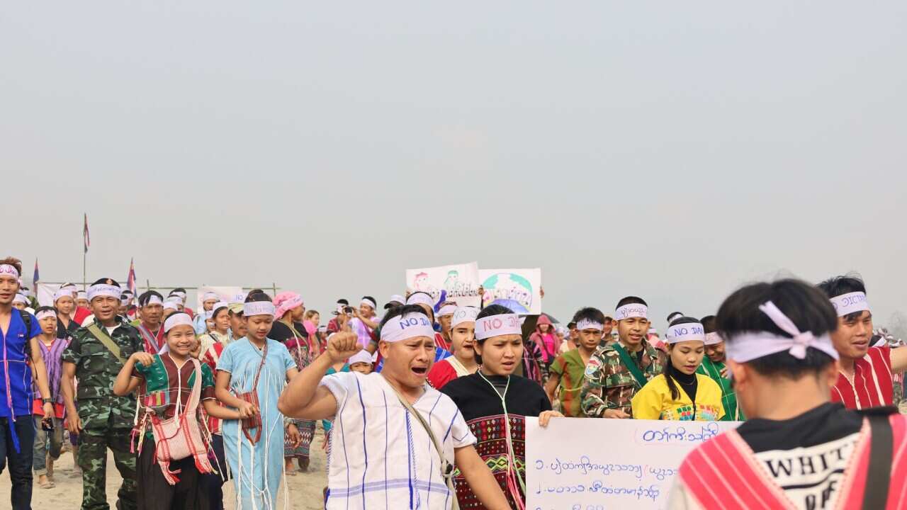 International Day of Action for Rivers and Against Dams 2023. Source: Karen River Watch