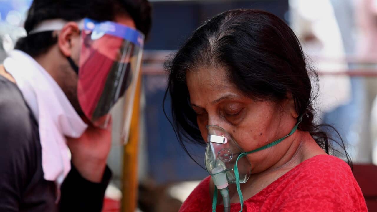 COVID-19 patients in India (AAP)