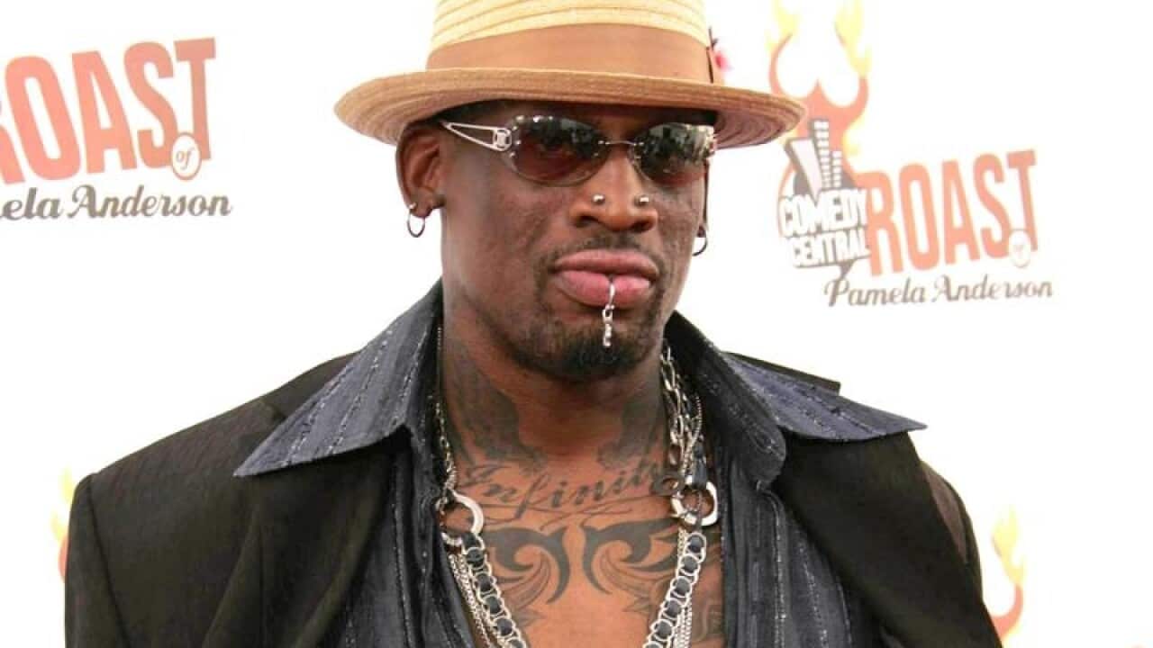 Former NBA star Dennis Rodman