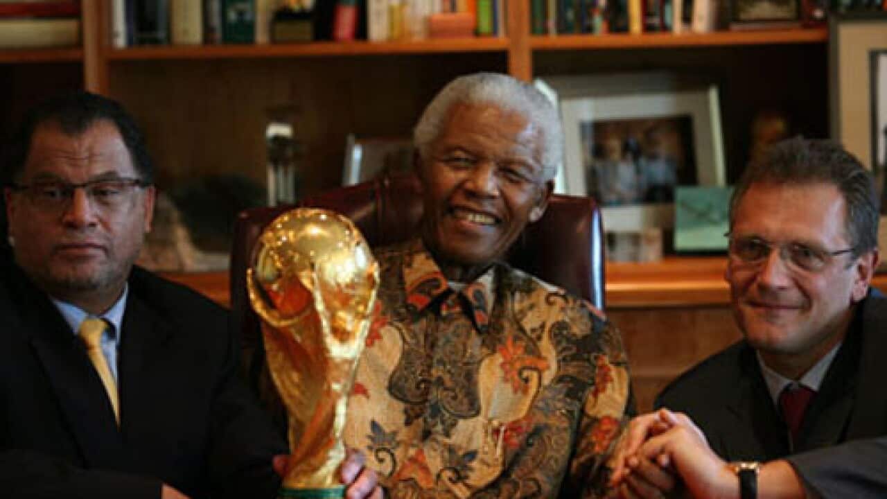 Nelson Mandela though spending little time at the matches was the true heart of the first World Cup in Africa.