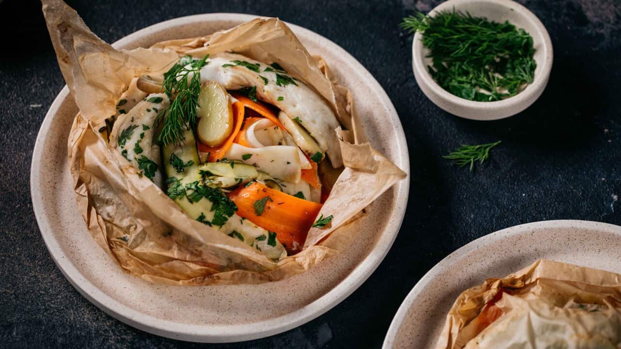 Fish fillets en papillote