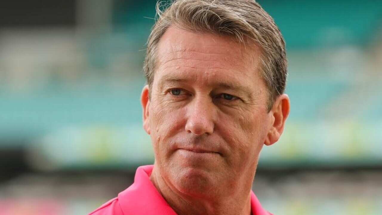 Cricket legend Glenn McGrath