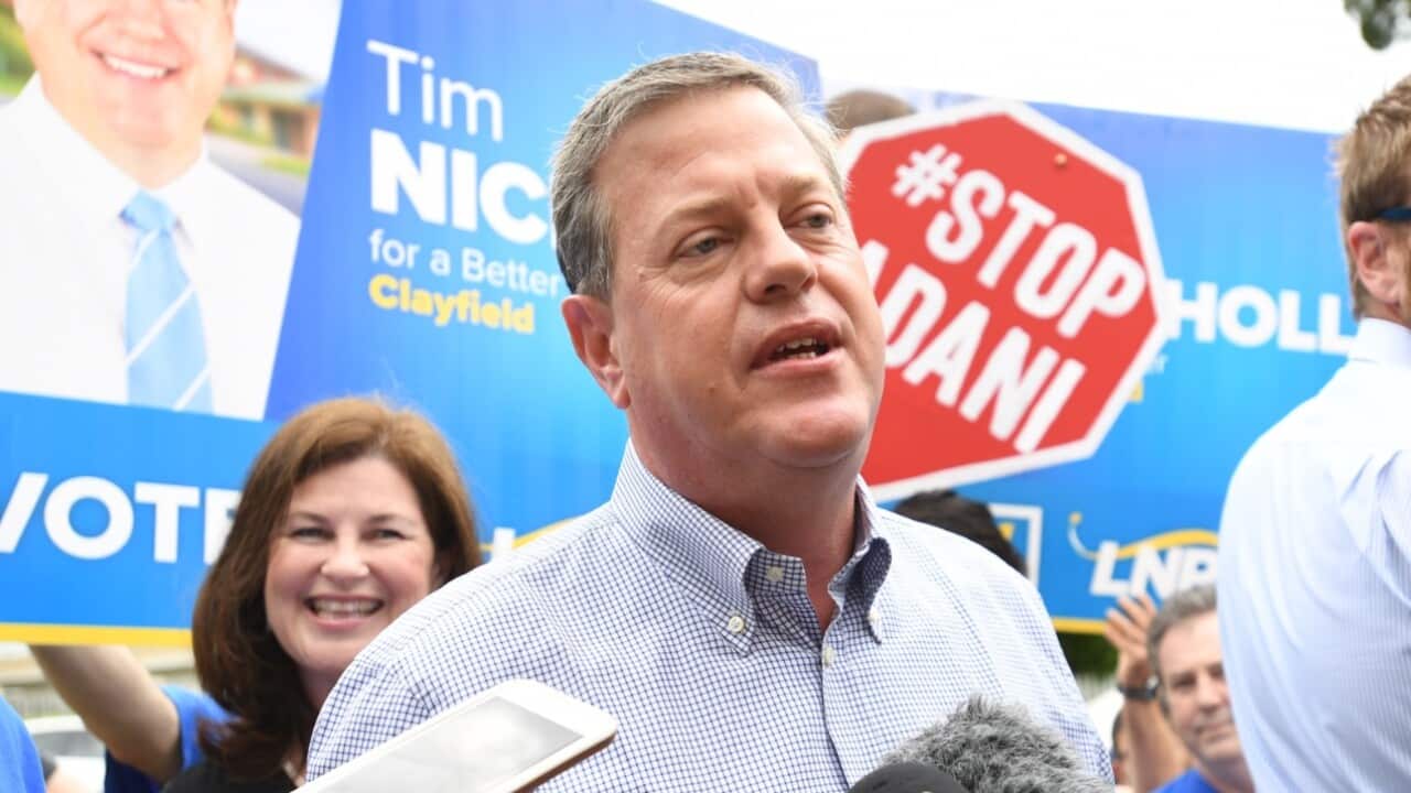 File image of Queensland Opposition Leader Tim Nicholls