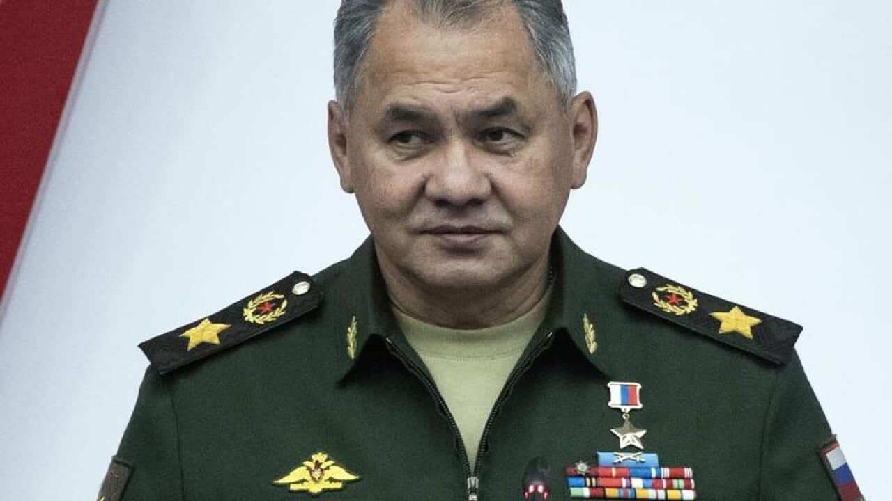 Russian Defence Minister Sergei Shoigu