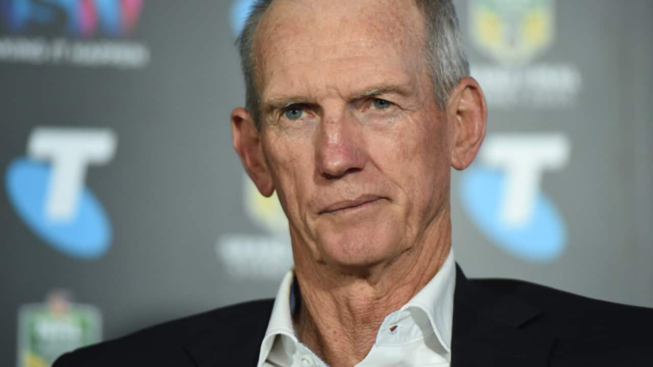 Brisbane Broncos coach Wayne Bennett