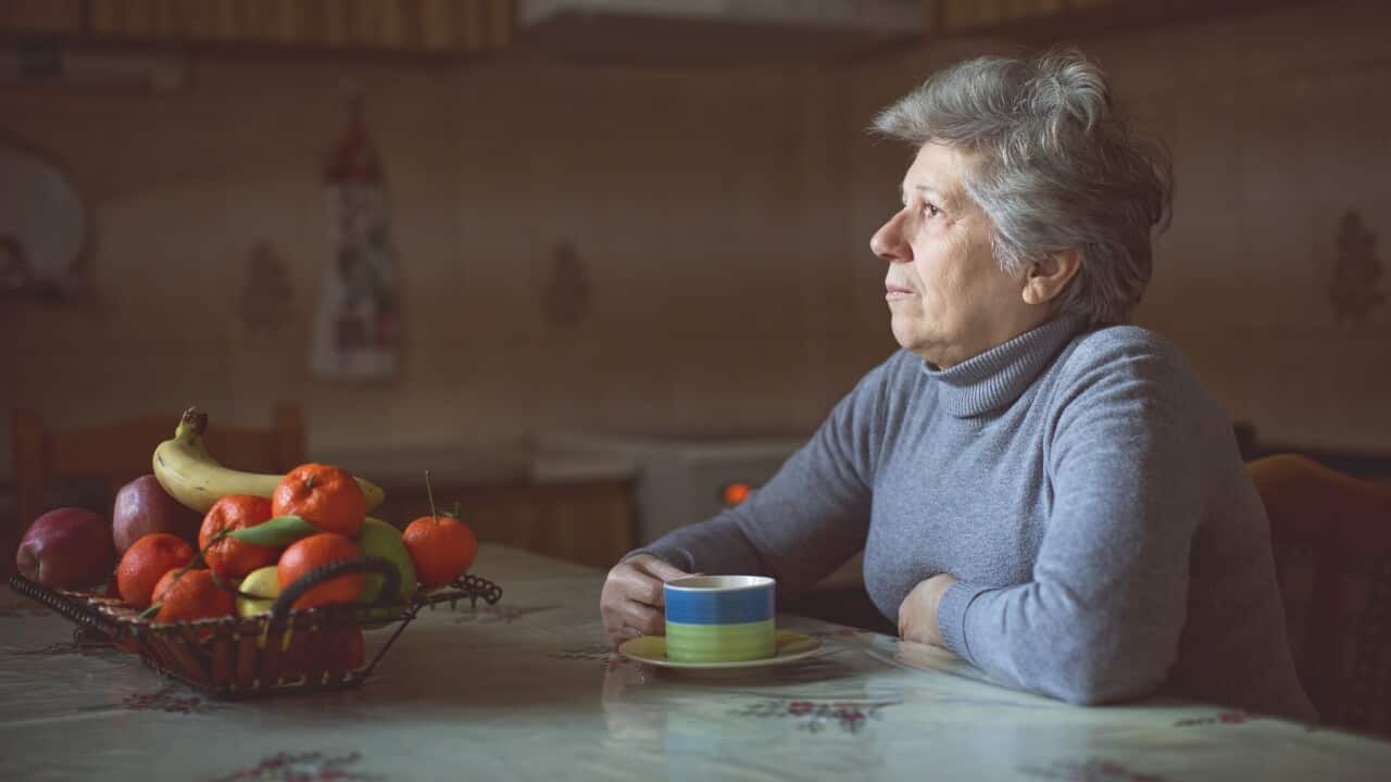 Portrait of a senior woman.