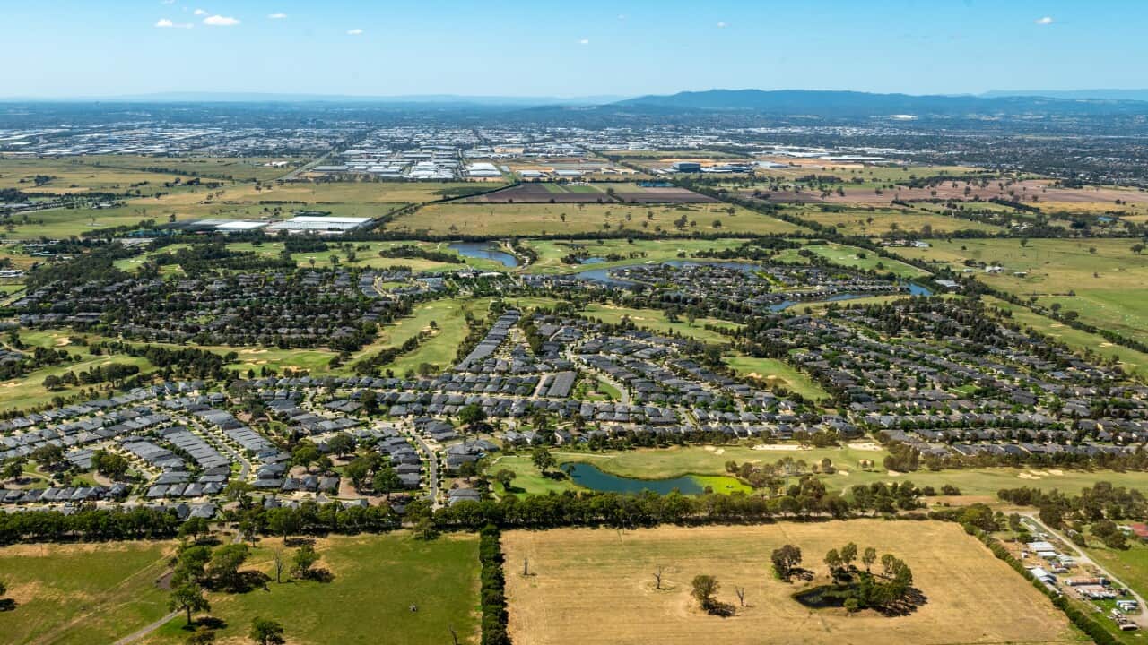 Australian suburbs and cities from above