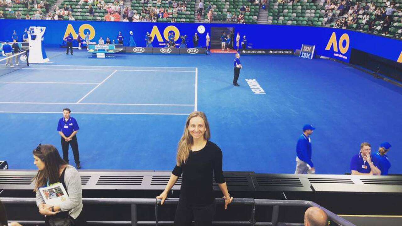 Mona Barthel in Melbourne