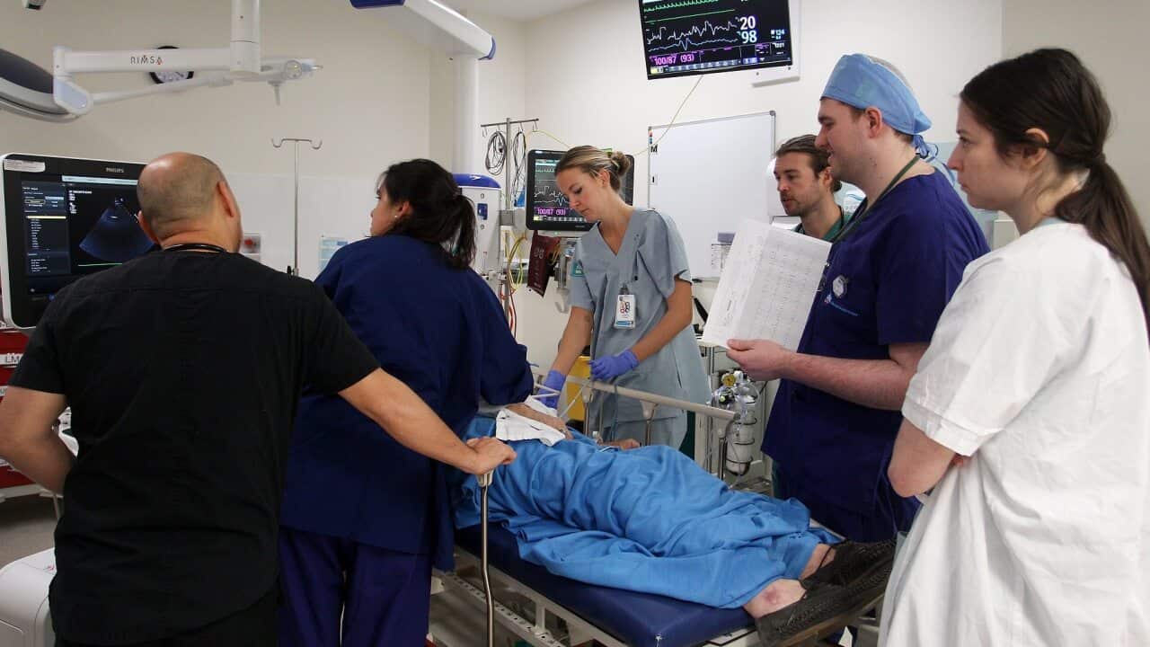 The Emergency Department of St Vincent's Hospital in Sydney