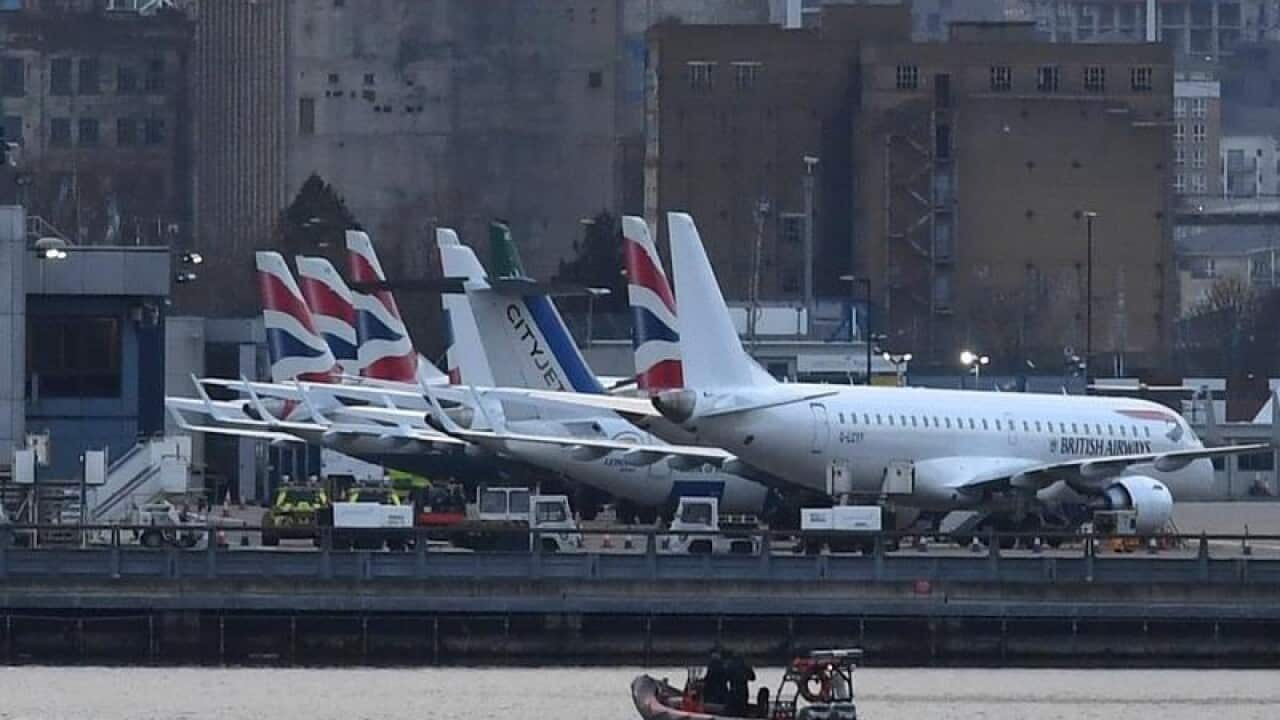 Bomb disposal experts near London City Airport