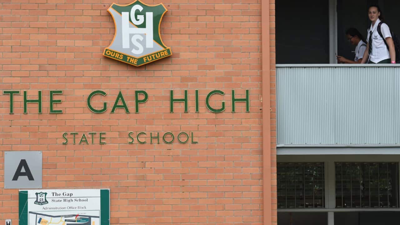 The Gap State High School is seen in Brisbane