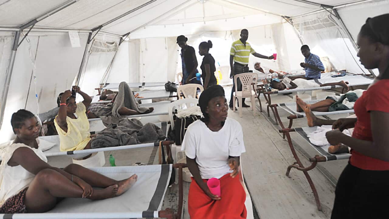 Cholera patients admitted to the Doctors Without Borders clinic