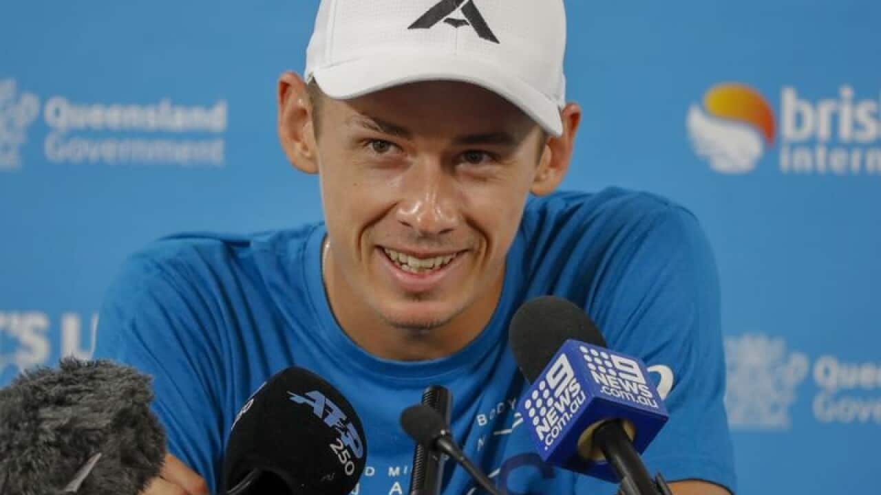 Australian ace Alex de Minaur (P)
