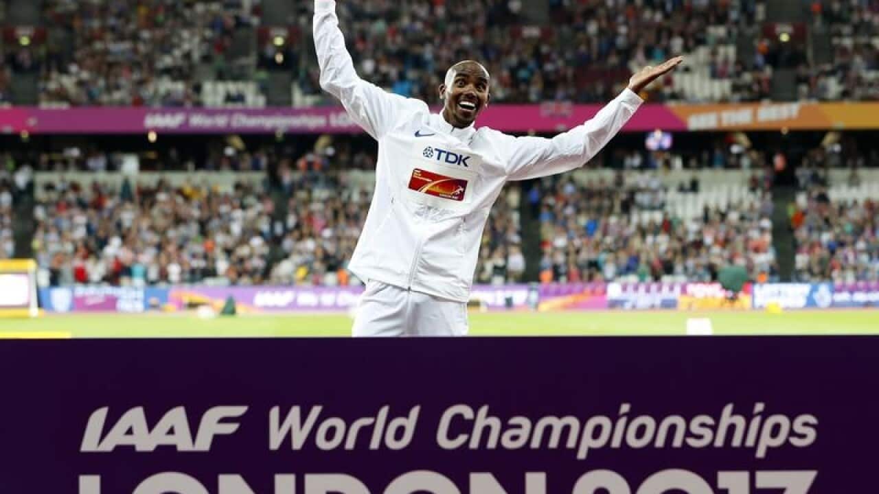 Mo Farah of Great Britain