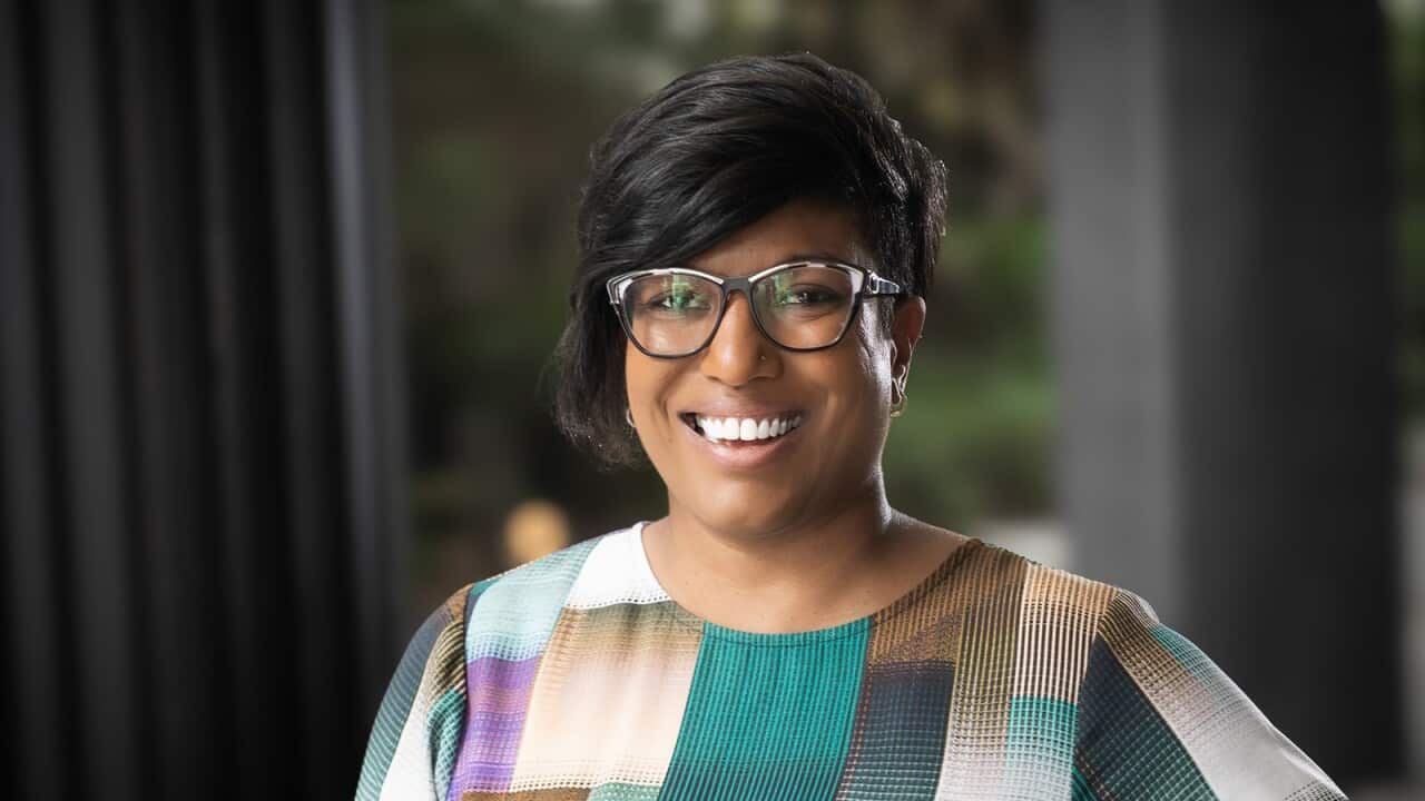 Darshini Ayton says achieving a diagnosis for dementia in young people can be difficult (Supplied SBS).