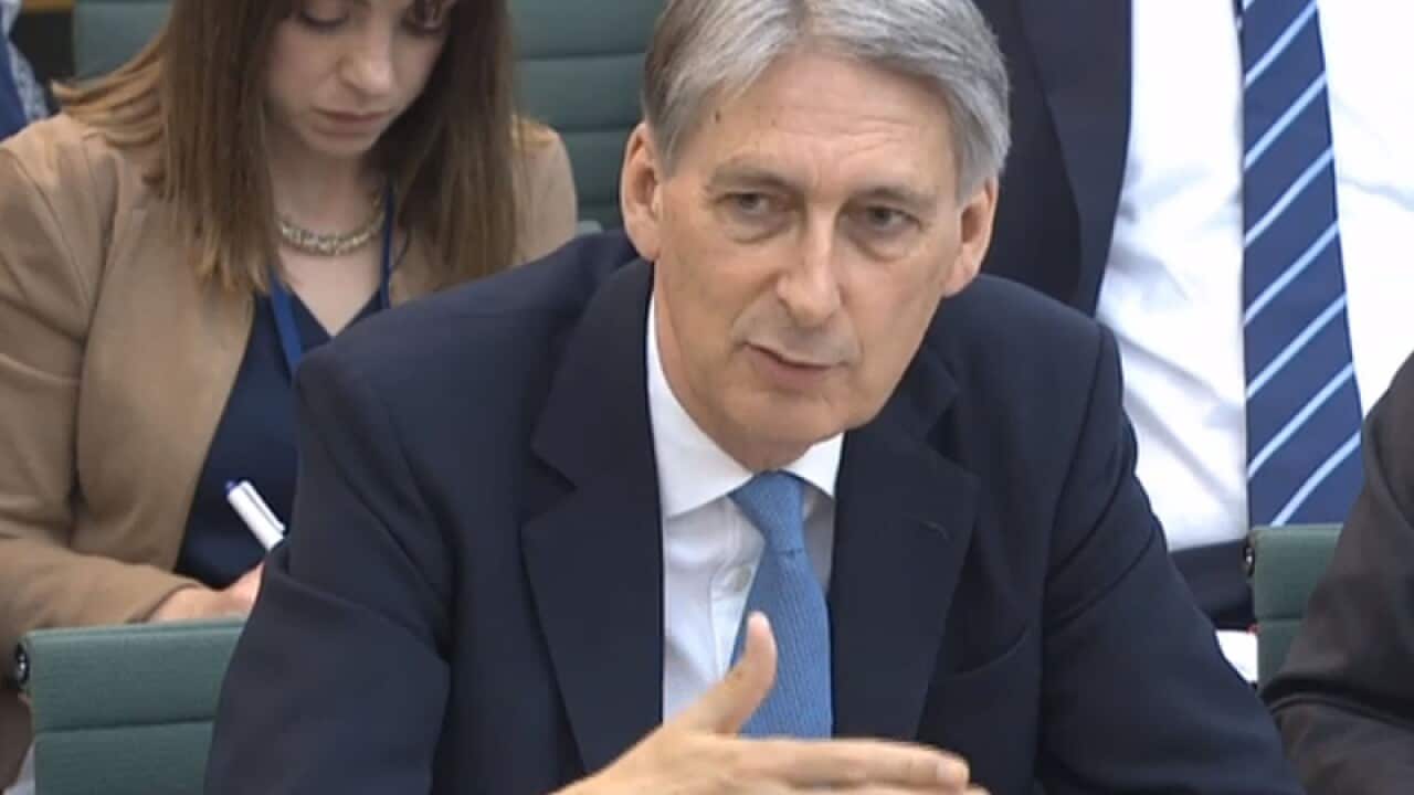Foreign Secretary Philip Hammond