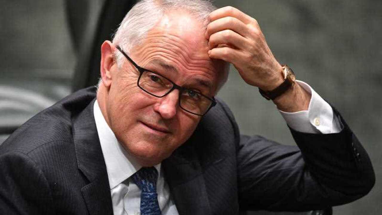Australian prime minister Malcolm Turnbull.
