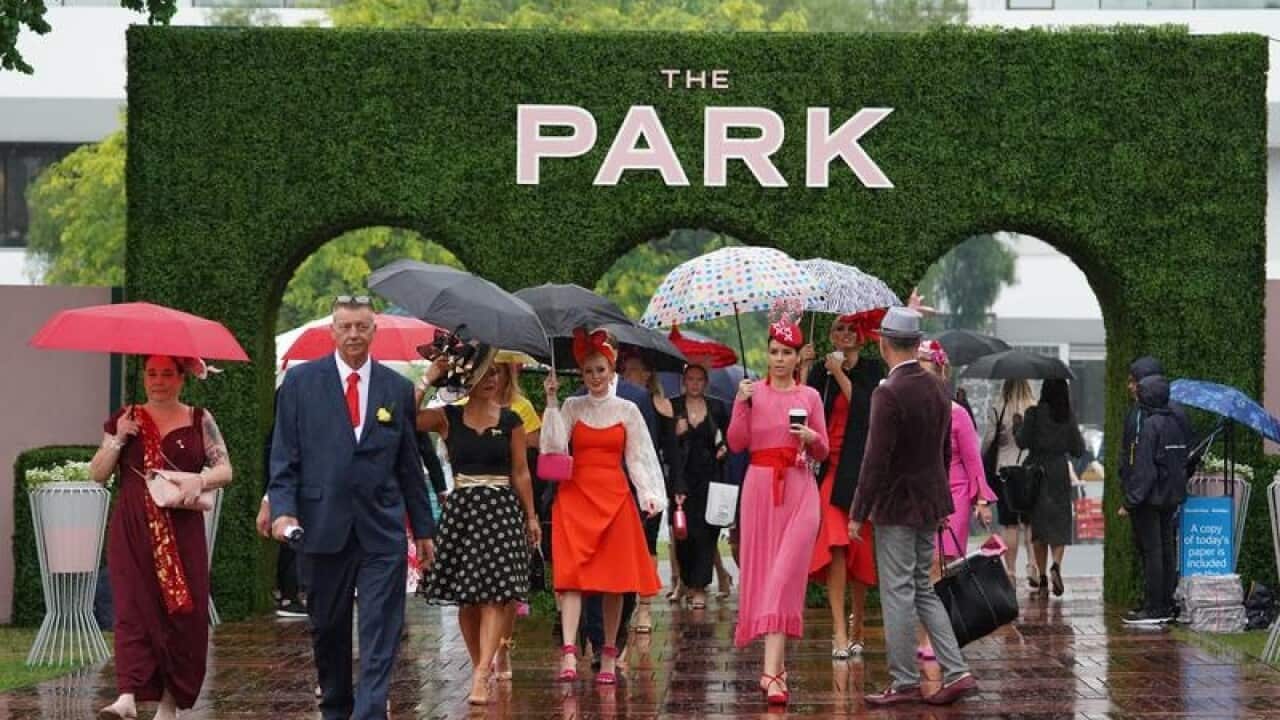 Melbourne Cup rain