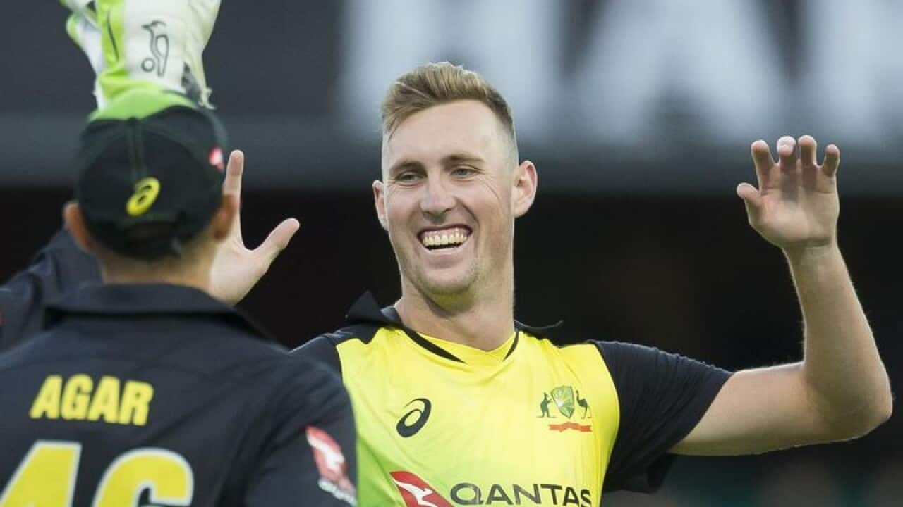 Billy Stanlake reacts.