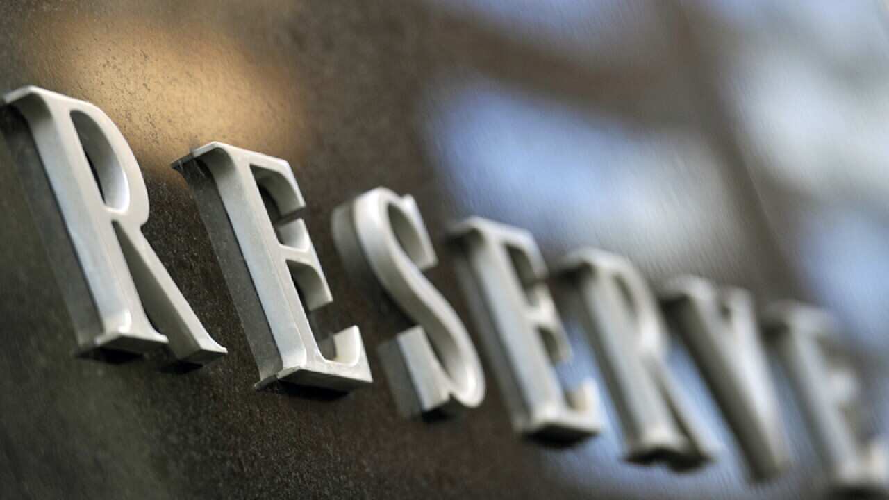 Reserve Bank of Australia signage in Sydney