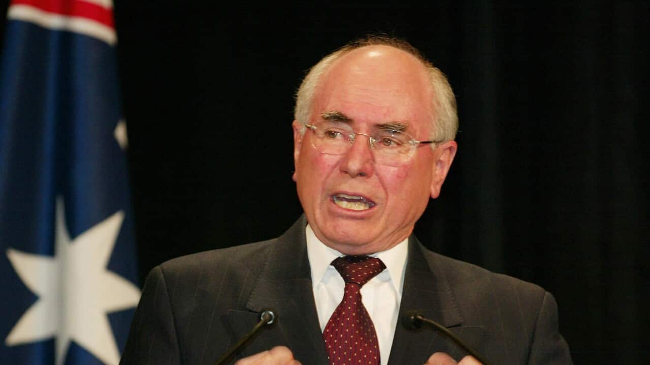 John Howard during his Prime Ministership